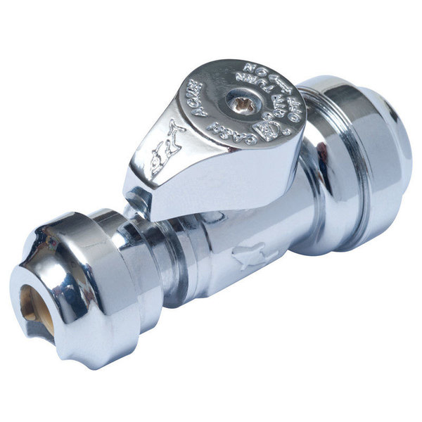 Sharkbite STRAIGHT VALVE 1/2X1/4"" 23049-0000LF